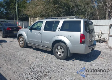 2007 Nissan Pathfinder Se z USA, uszkodzony, nr VIN 5N1AR18U87C630604